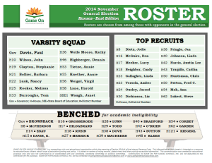 Varsity Roster General 2014 EAST